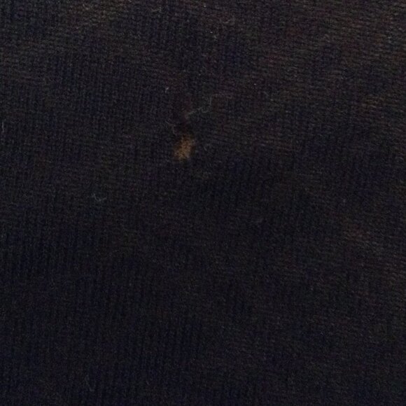 Black, yellow with gathered waistline top Large - Picture 4 of 4